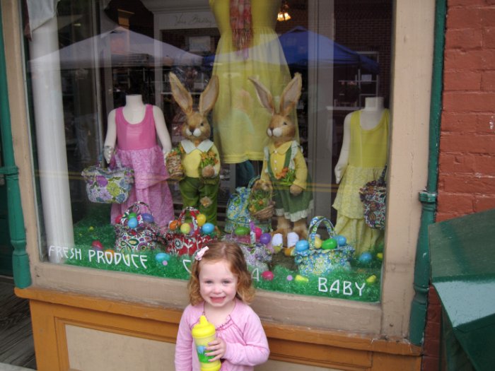 Easter Display Window